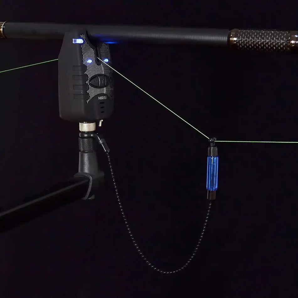 Hirisi 1 Plus 1 Karperalarm en Swinger Set met 4 Kleur LED