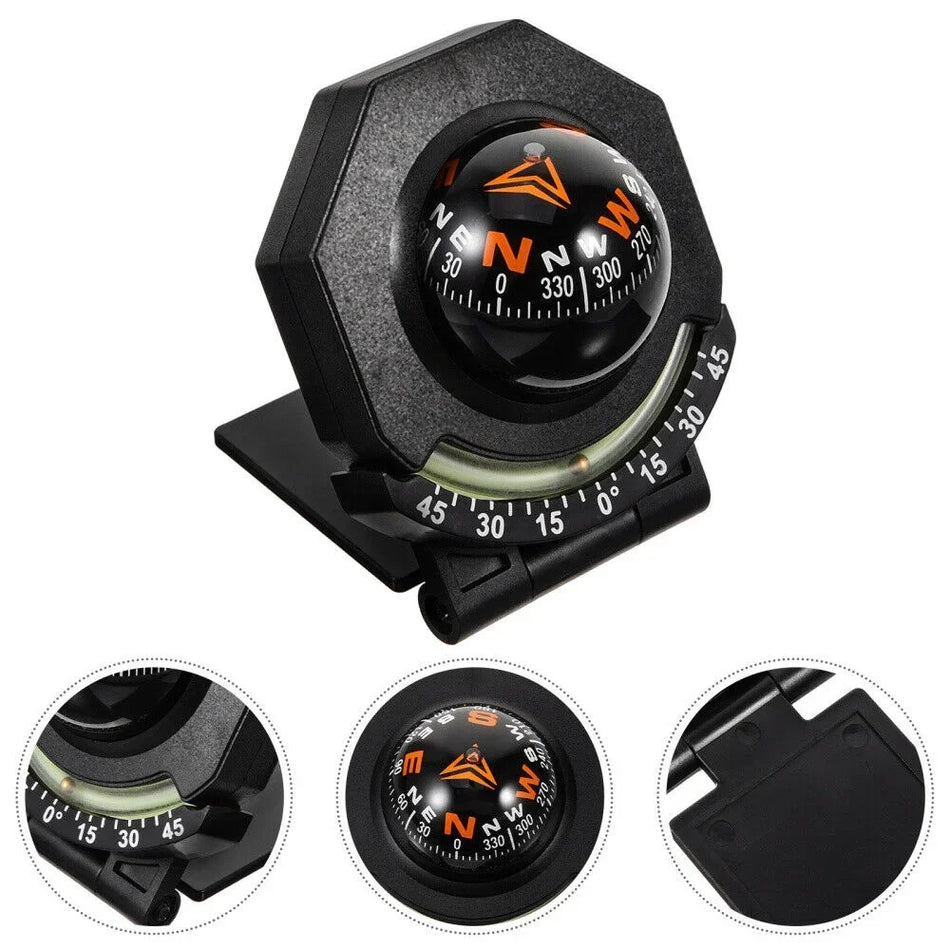 2-In-1 Car Compass With Inclinometer - Digital Inclinometer