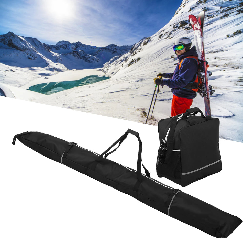 Nylon Snowboard Bag and Ski Boot Storage Set &ndash; Waterproof