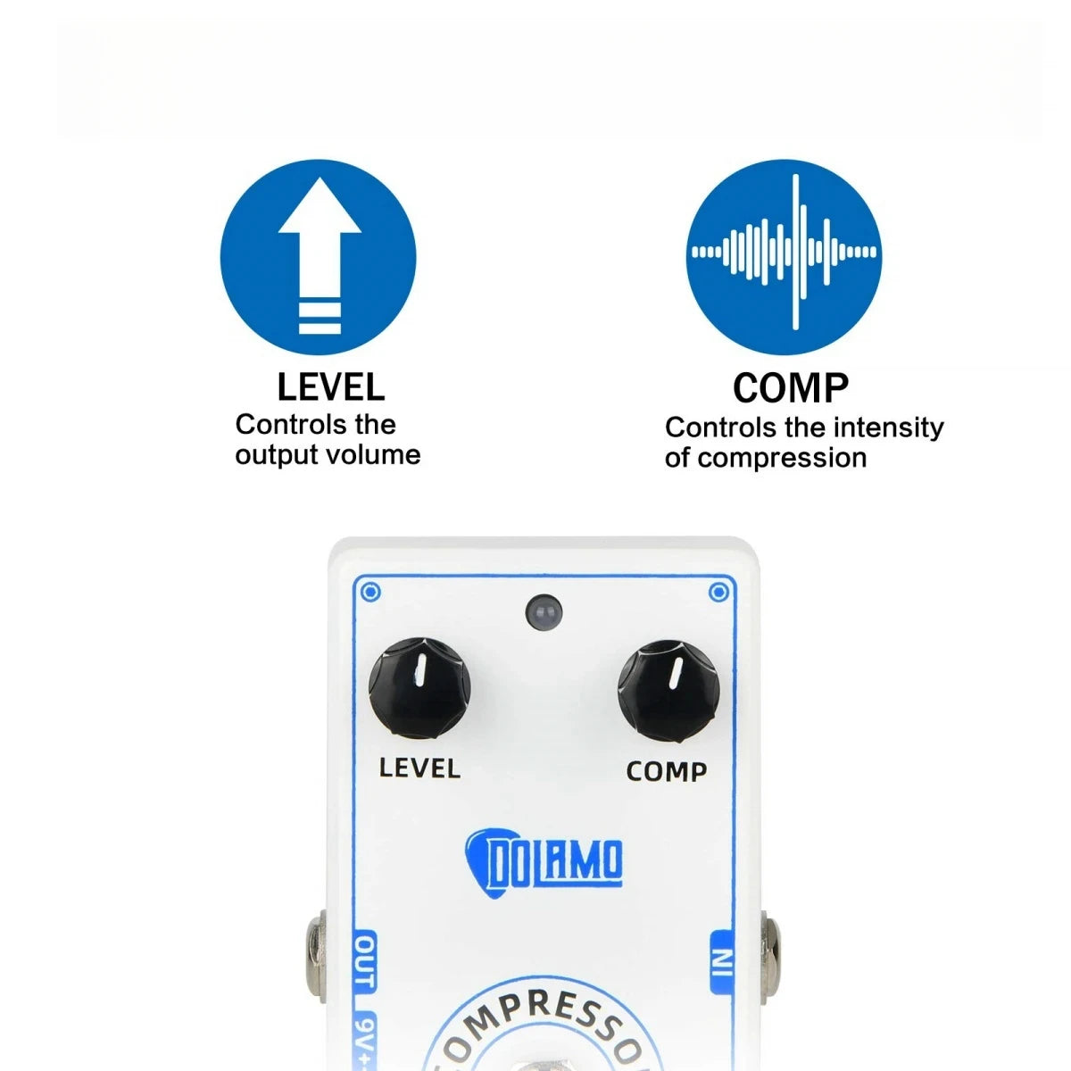 Caline Dolamo Chubby Comp Delay Pedal &ndash; Fuzz Delay And More