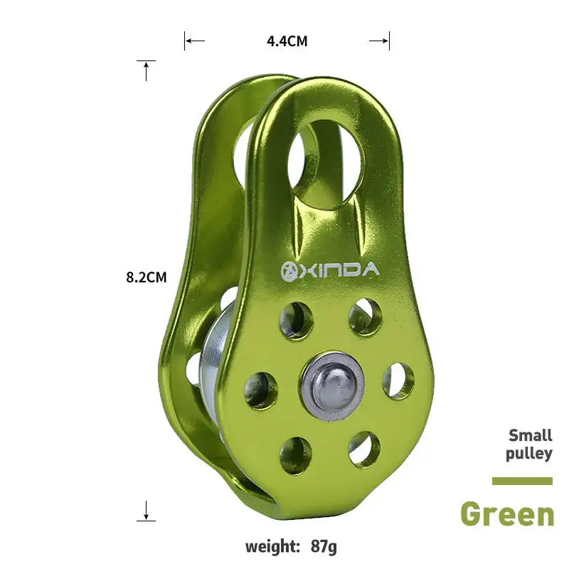 XD-8610 Small Pulley &ndash; Ultra Lightweight Aluminium Alloy Green