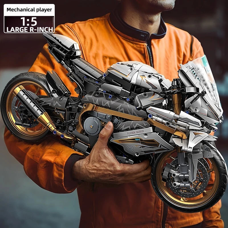TOYLINX Alloy Motorcycle Desktop Decorations &ndash; Buildable