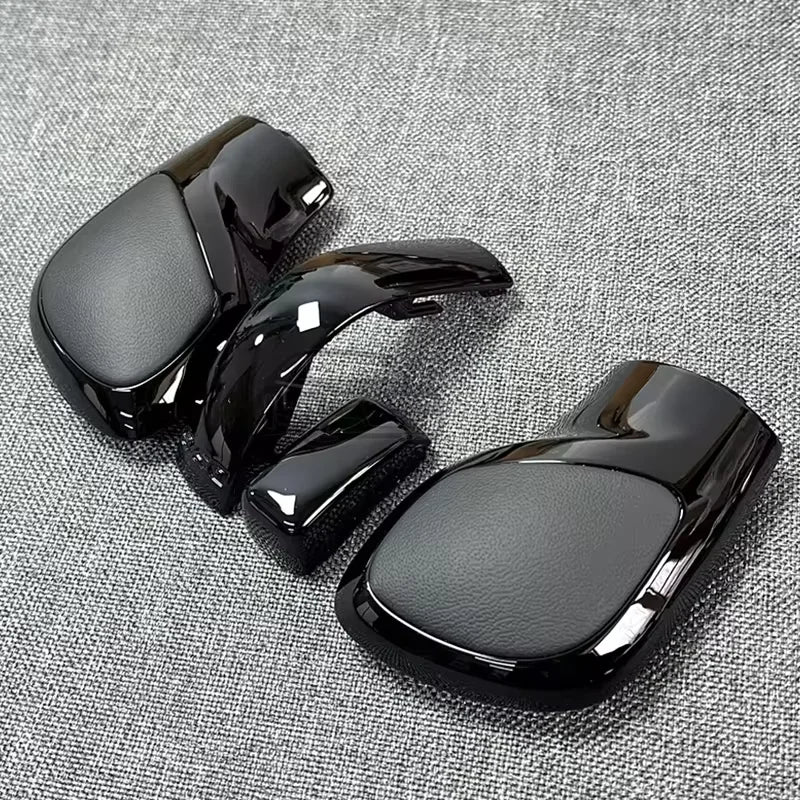 Κουμπί Ταχυτήτων Volkswagen Golf Με Χρωμιωμένο Ματ Δέρμα και Έμβλημα DSG