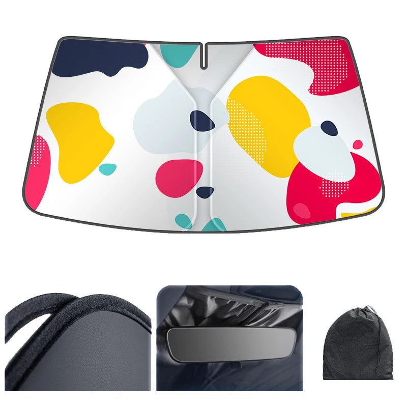 Foldable Choice Car Sunshade Front Windshield for UV Block and Heat Protection