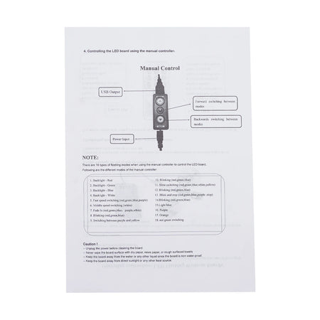 LED Message Board with Remote Control &ndash; Easy To Clean