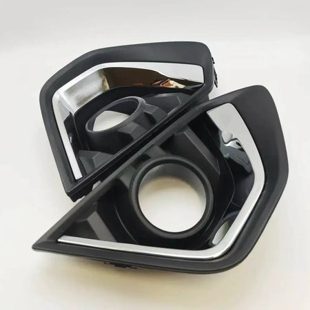 Front Fog Light Bezel Trim Set Pair for Haval F7 F7x 2018-2022 by InterCyprus Trading Ltd