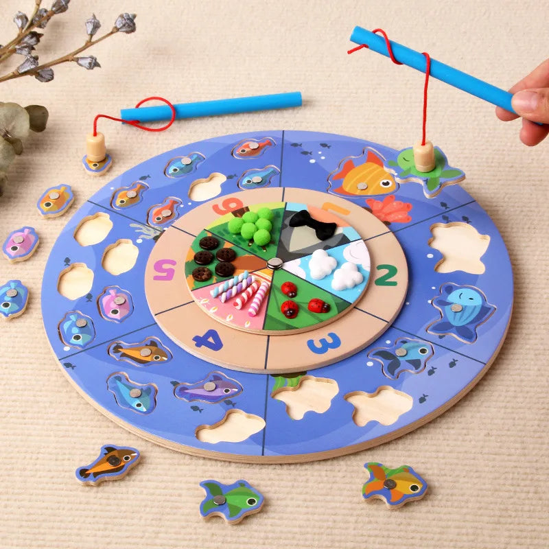 Toddler Magnetic Fishing Game &ndash; Montessori Learning Toy