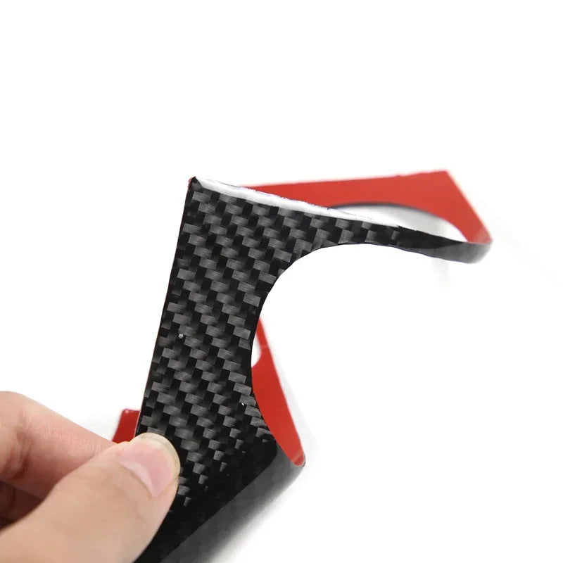 Cubierta de embellecedor de salida de aire de fibra de carbono suave para Corvette C6