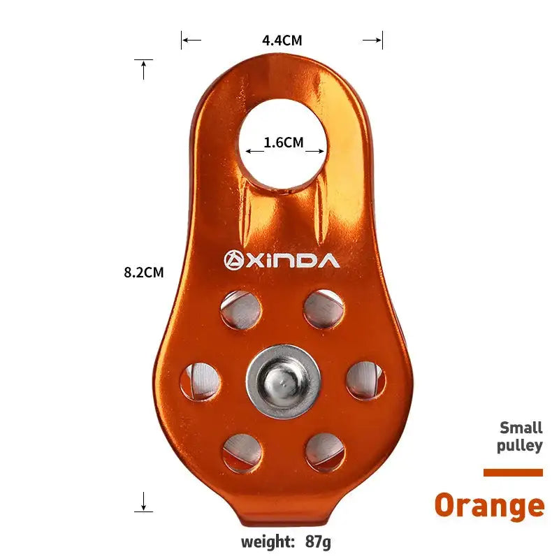 XD-8610 Small Pulley &ndash; Ultra Lightweight Aluminium Alloy Orange