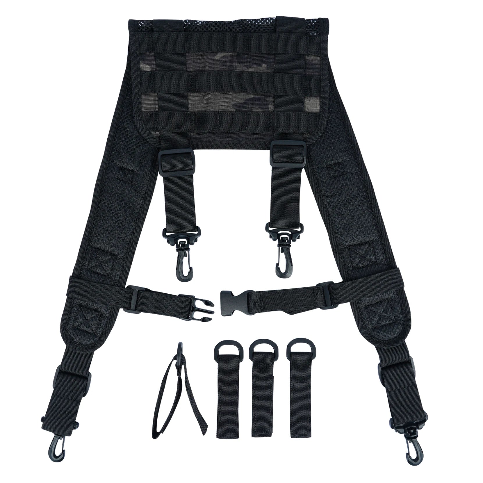 Police Duty Suspenders &ndash; Adjustable Straps and 4 Tool Loops