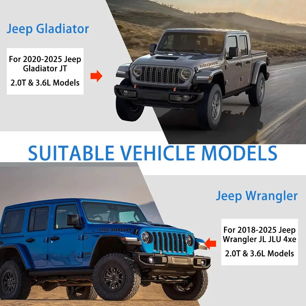 68364312AC Front Engine Coolant Reservoir Aluminium Fit For 2018+ Wrangler JL JLU & 2020+Gladiator JT 2.0&3.6L by InterCyprus Trading Ltd