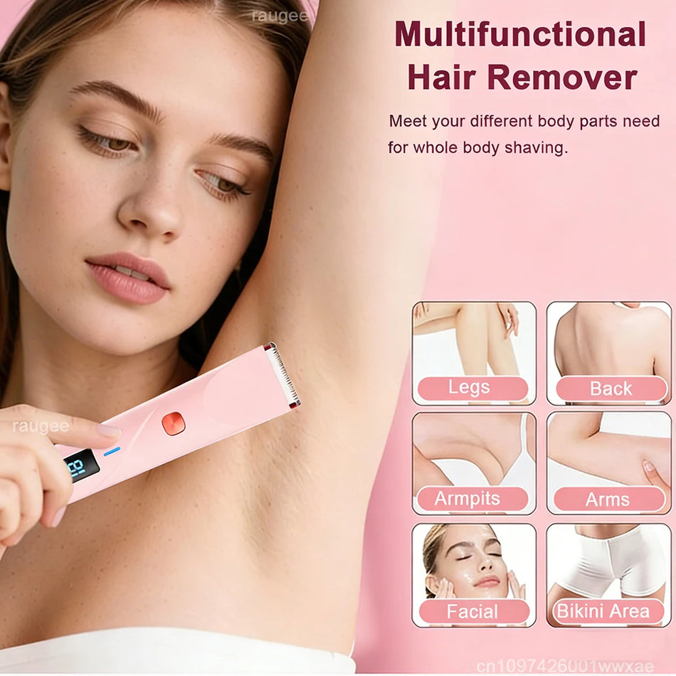 Women's Electric Shaver and Epilator for Body Hair Removal, Underarms, Bikini
