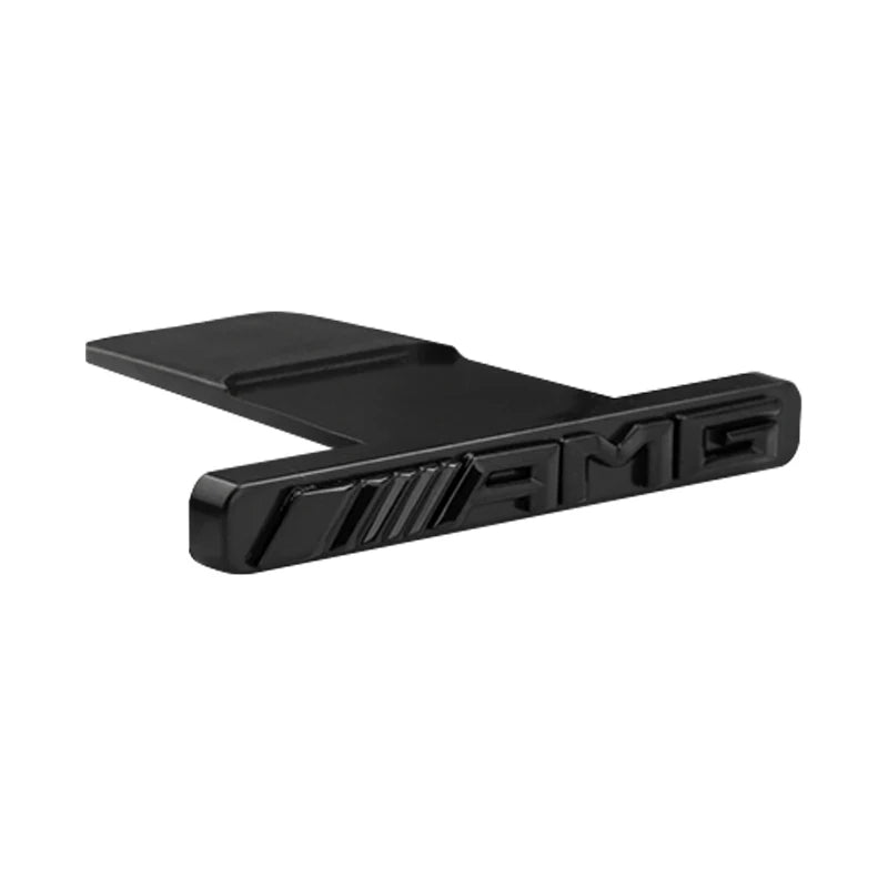 Premium Car Hood Grill Emblem Badge for Mercedes Benz AMG Models - Fits GLA, GLC, GLE, GLS, GT, A, C, E, G Class &amp; More black
