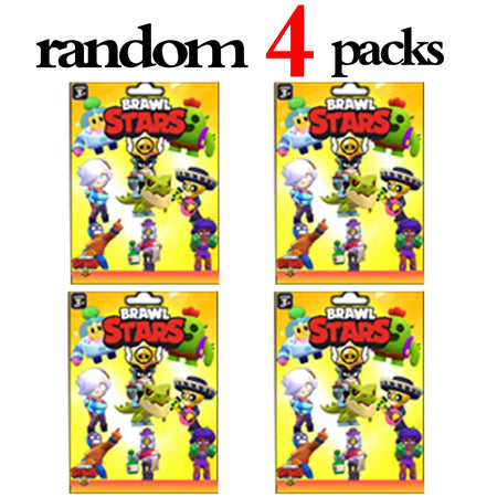 2-24pcs Anime Brawled Blind Box Figures &ndash; PVC Collectible random 4pcs