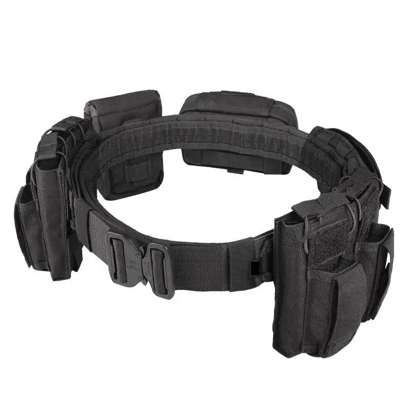 YAKEDA Tactical Duty Belt &ndash; Multi Pocket For Outdoors