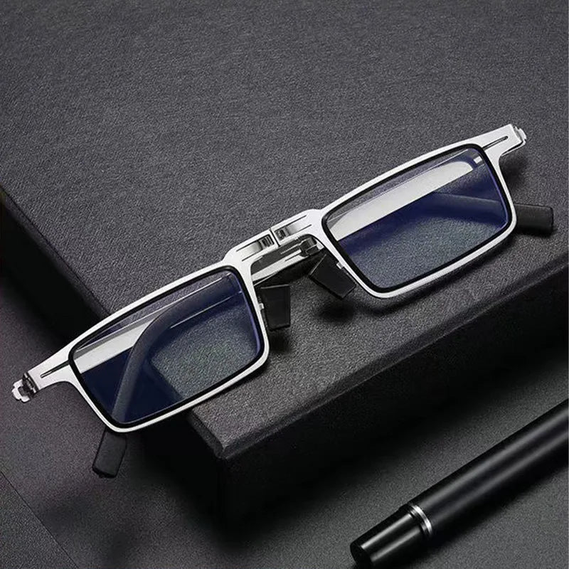 Portable Blue Light Blocking Reading Glasses for Men and Women