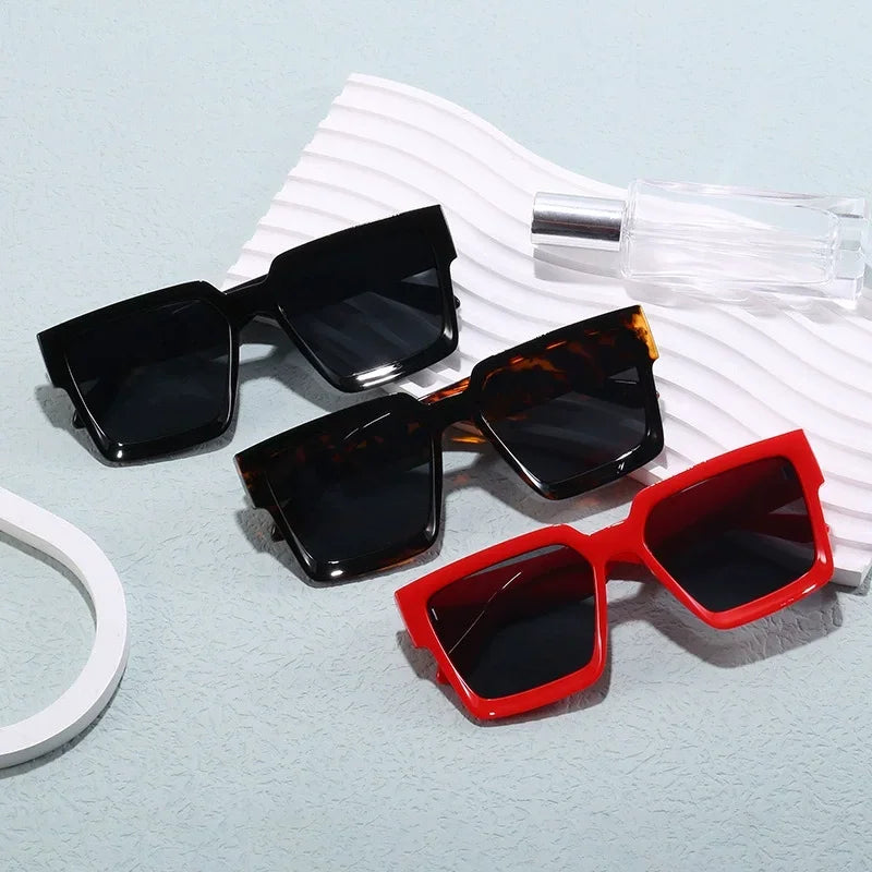 Fahion Vintage Square Sunglasses &ndash; Unisex Retro UV400