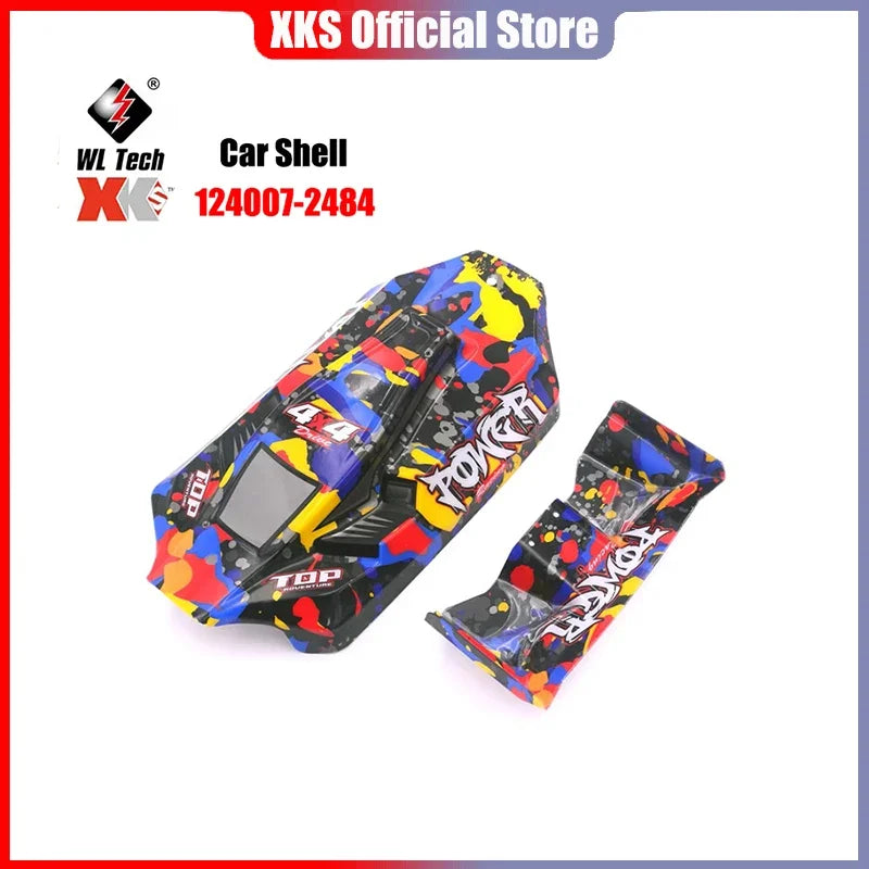 Kit de Piezas de Repuesto para Coche RC Motor Brushless para WLtoys 124007, 124016, 124017