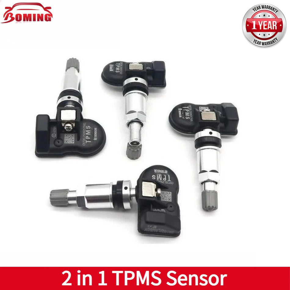 Programmable TPMS-Sensor 2 in 1 315MHz und 433MHz für Reifendrucküberwachung