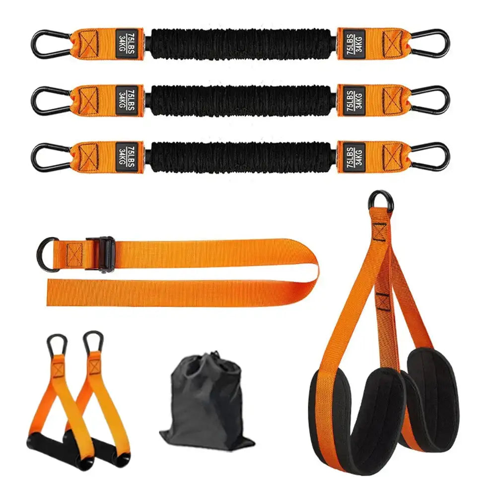 Mojoyce Heavy Duty Pull Up Assistance Resistance Bands Yellow 225 LBS Grip