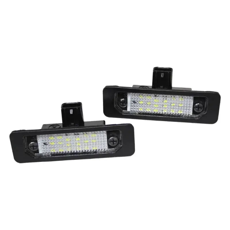 1 Pair License Plate LED Light For Ford Mustang Focus Flex Fusion Taurus Lincoln Mercury Milan Universal Easy Install Lamp by InterCyprus Trading Ltd
