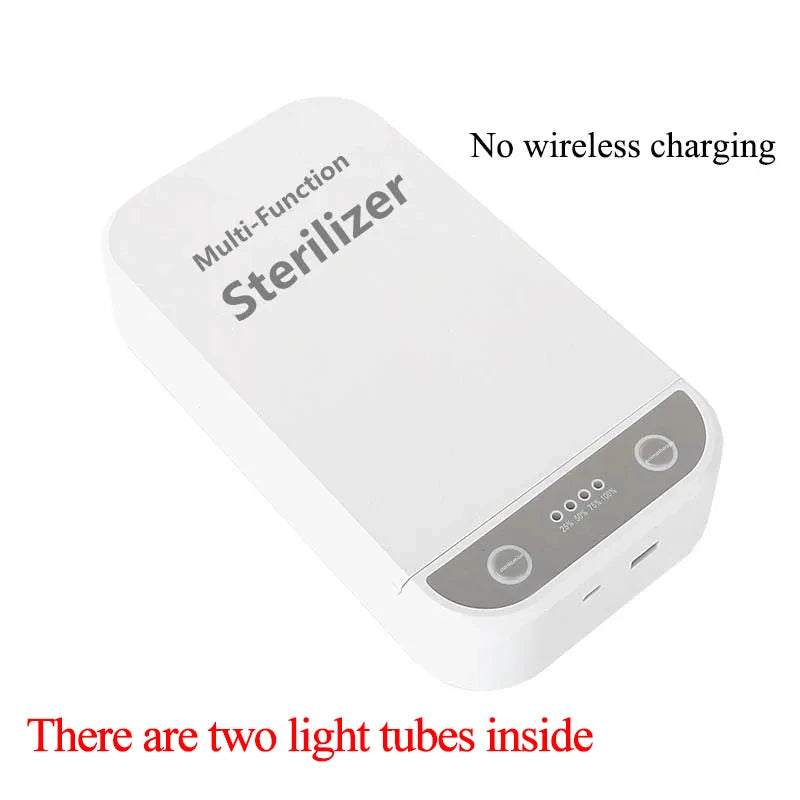 Mobile Phone Disinfector Ultraviolet Box &ndash; Wireless Charging No wireless charging