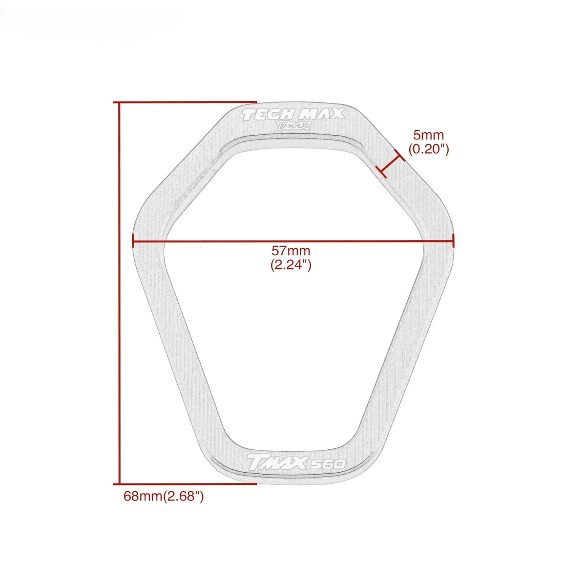 Yamaha TMAX560 2023-2024 Electric Door Lock Switch Covers - Aluminium Protector Caps