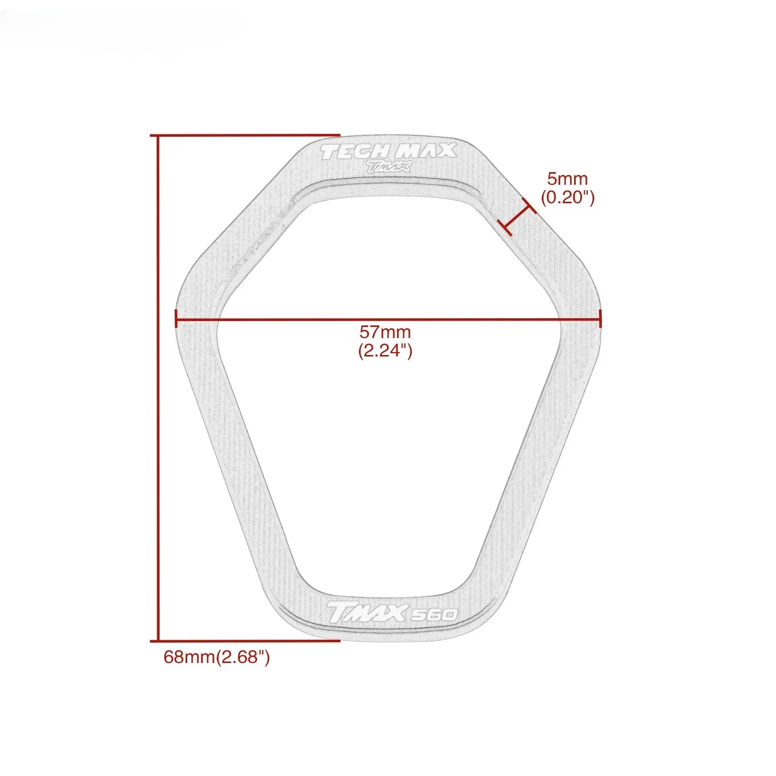 Yamaha TMAX560 2023-2024 Electric Door Lock Switch Covers - Aluminium Protector Caps