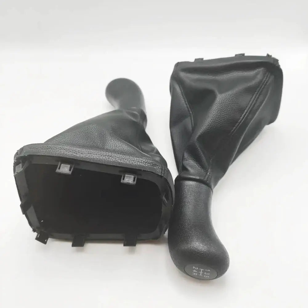 5-Speed Manual Gear Shift Knob With Leather Boot For Chery Celer Bonus J2 Fulwin2 by InterCyprus Trading Ltd
