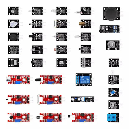 For Arduino 45 in 1 Sensors Modules Starter Kit &ndash; Extensive Range of Sensors