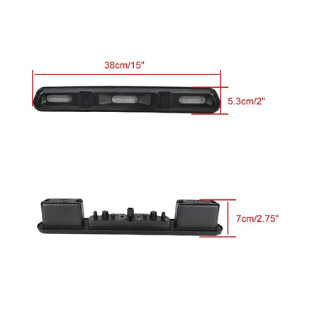 LED Third Brake Light for Ford Bronco 2021 2022 2023 High Mount Light 3rd Brake Lamp Rear Stop Light Tail Lamp by InterCyprus Trading Ltd