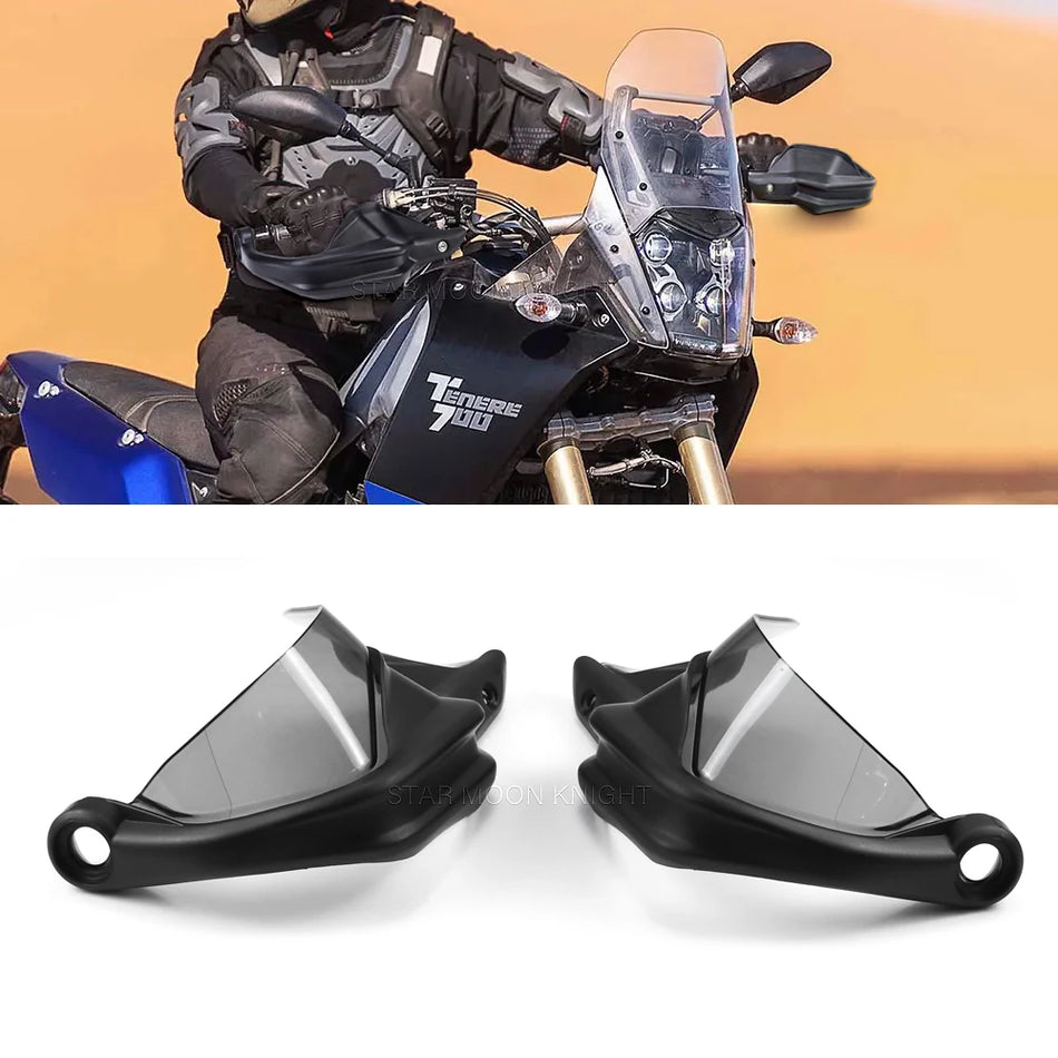 Yamaha Tenere 700 Handtagsförlängningar med vindskydd, ABS-plast och polykarbonat