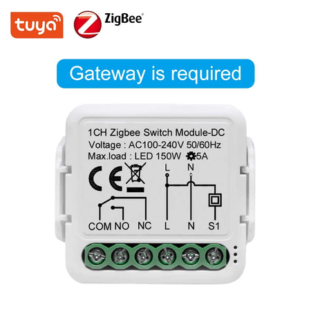 Tuya Wifi Dry Switch Zigbee Module &ndash; Works With Alexa Zigbee Version