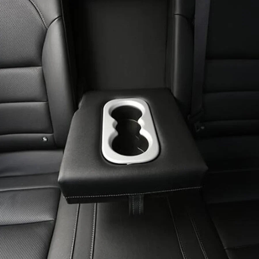 Cup Holder Cover Sticker for Renault Koleos QM6 2017-2022 ABS Interior Protection