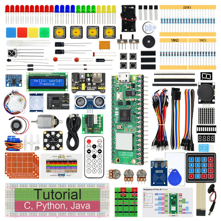 Freenove Ultimate Starter Kit for Raspberry Pi Pico &ndash; Comprehensive Learning Experience with Pico 2 W Board