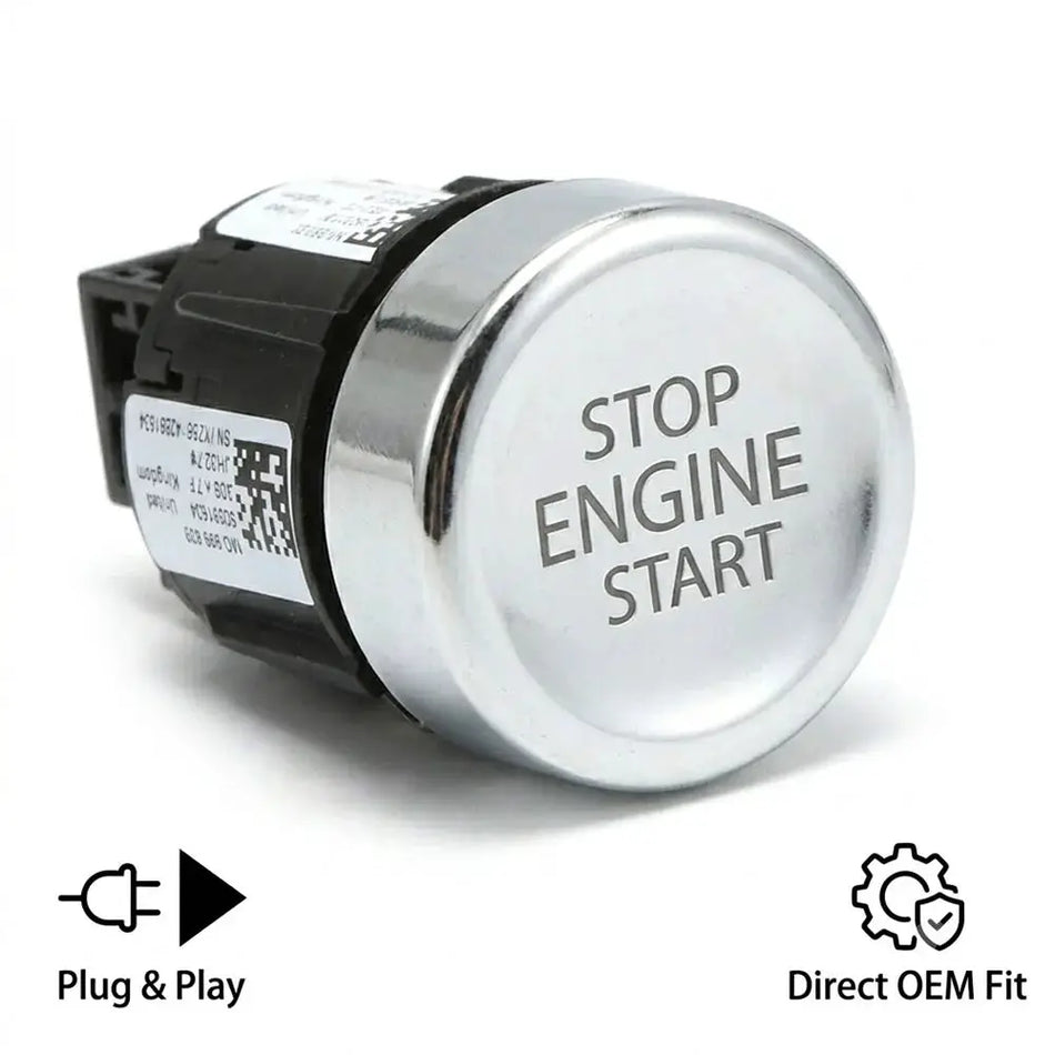 Automatic Start Stop Switch Plastic for VW Golf Sharan Tiguan Alhambra by InterCyprus Trading Ltd