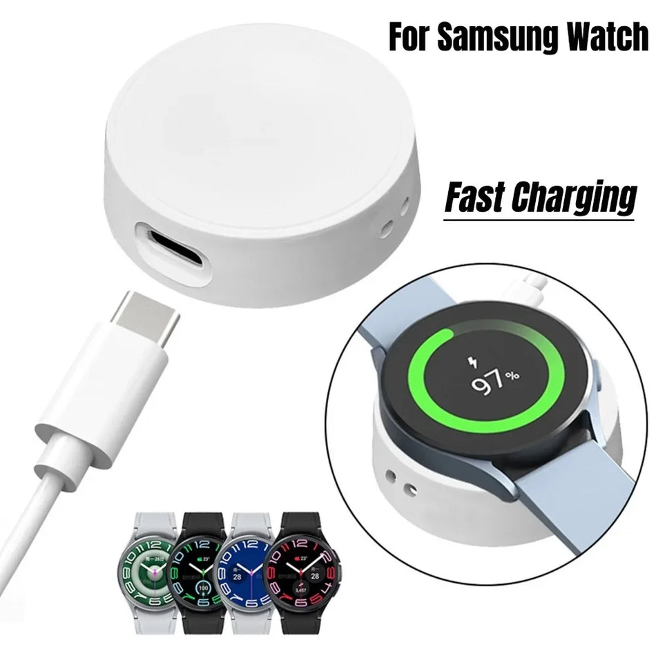 Portable Watch Wireless Charger Type C Keychain &ndash; FastCharge