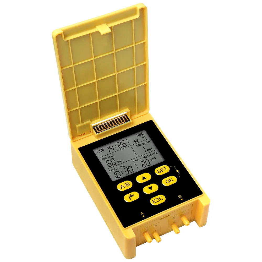 JUANJUAN Dual Pump Timer Irrigation System &ndash; Solar Powered Irrigation System