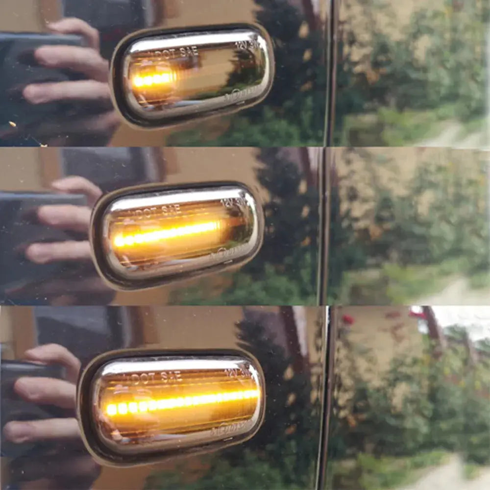 For Audi A2 A3 8L A4 B5 A6 4B C5 A8 4D TT 8N LED Dynamic Side Marker Turn Signal Light Sequential Blinker Light by InterCyprus Trading Ltd