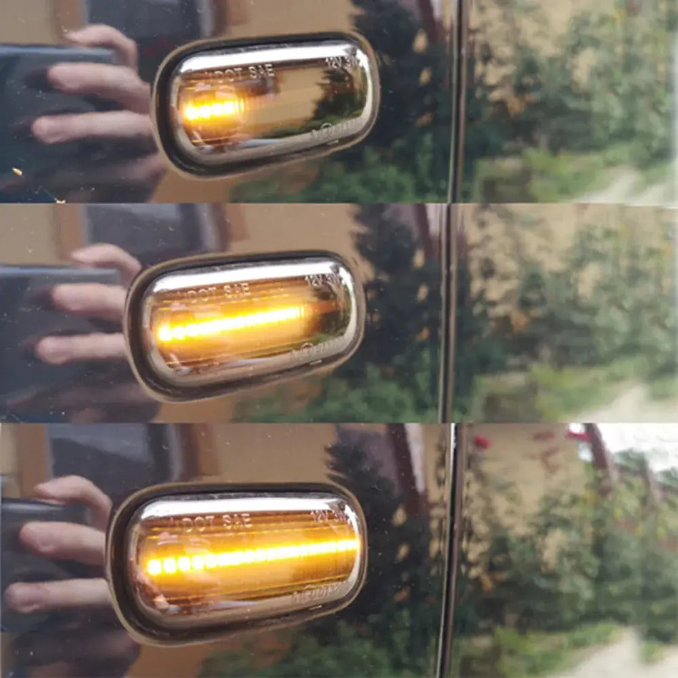 For Audi A2 A3 8L A4 B5 A6 4B C5 A8 4D TT 8N LED Dynamic Side Marker Turn Signal Light Sequential Blinker Light by InterCyprus Trading Ltd