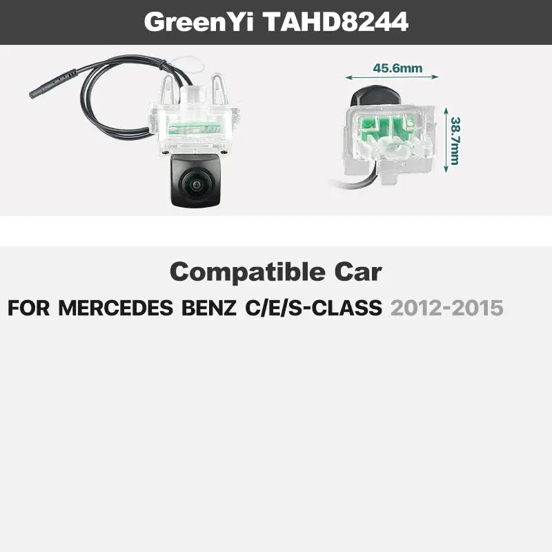 Dynamic Track AHD Rear Camera For Mercedes Benz B/C/E/S-Class W204 W212 W221 W251 B200 W169 W164 ML350 ML330 Vito Viano Sprinter by InterCyprus Trading Ltd