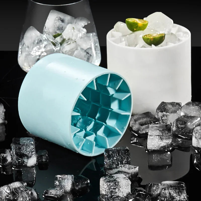 Ice Bucket Cup Mold &ndash; Creative Silicone Ice Maker