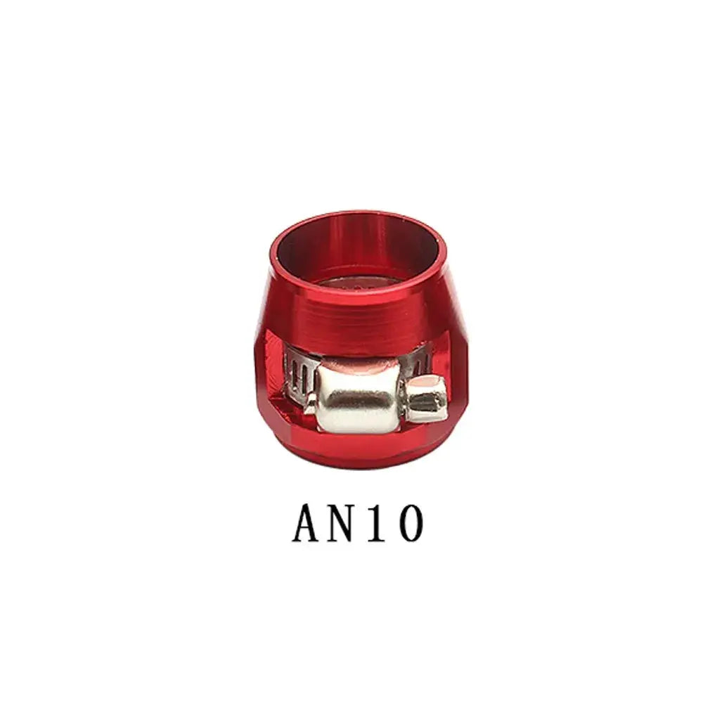 Fuel Line Hose Finisher AN4/AN6/AN8/AN10/AN12 Clamp Finisher Aluminum Car Modification Accessories by InterCyprus Trading Ltd