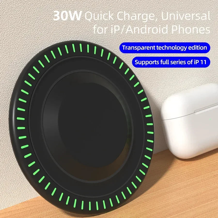 Opansten Wireless Charger Pad Stand &ndash; Ultra Fast Charging