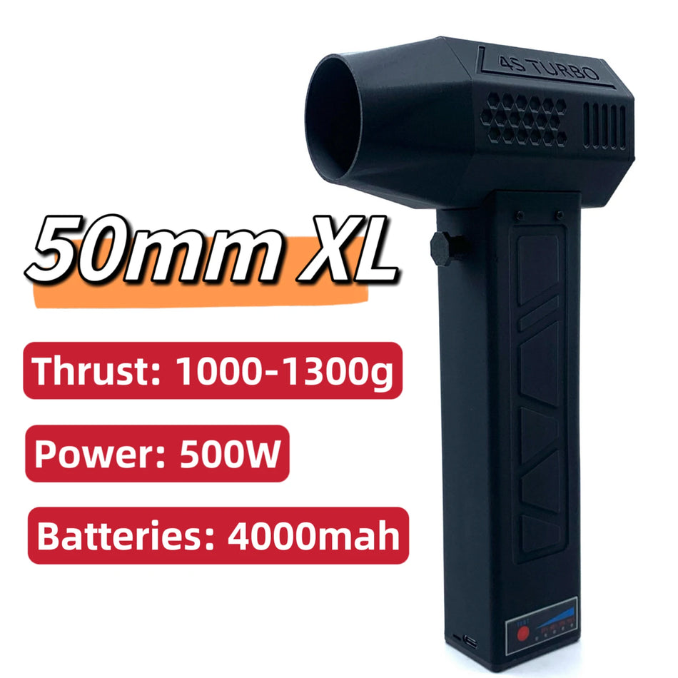 KKMOON 500W Håndholdt Jet Blæser Turbo Blæser Børsteløs Motor