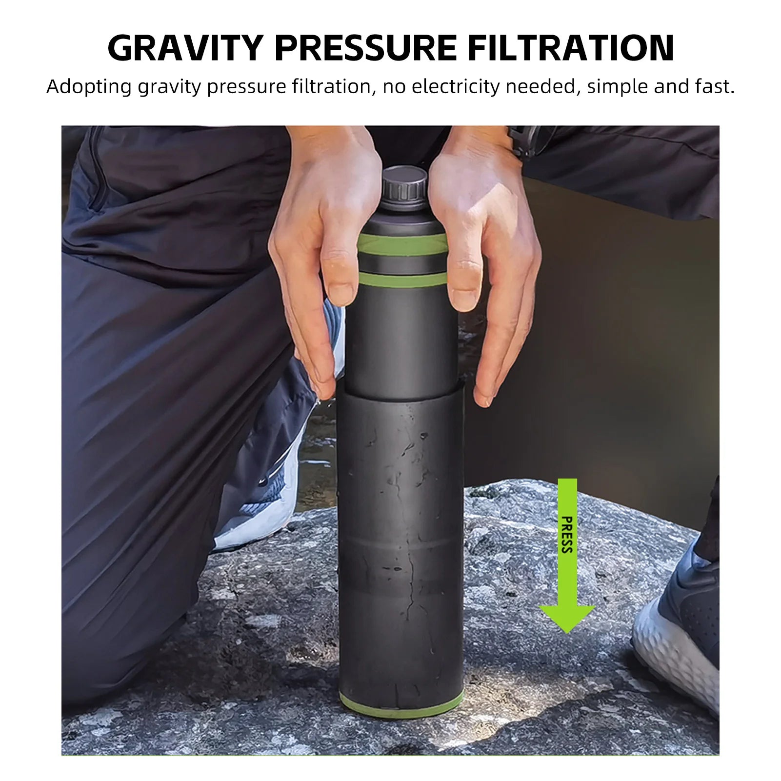 Clearly Filtered Water Bottle &ndash; Ultra Fine Filtration