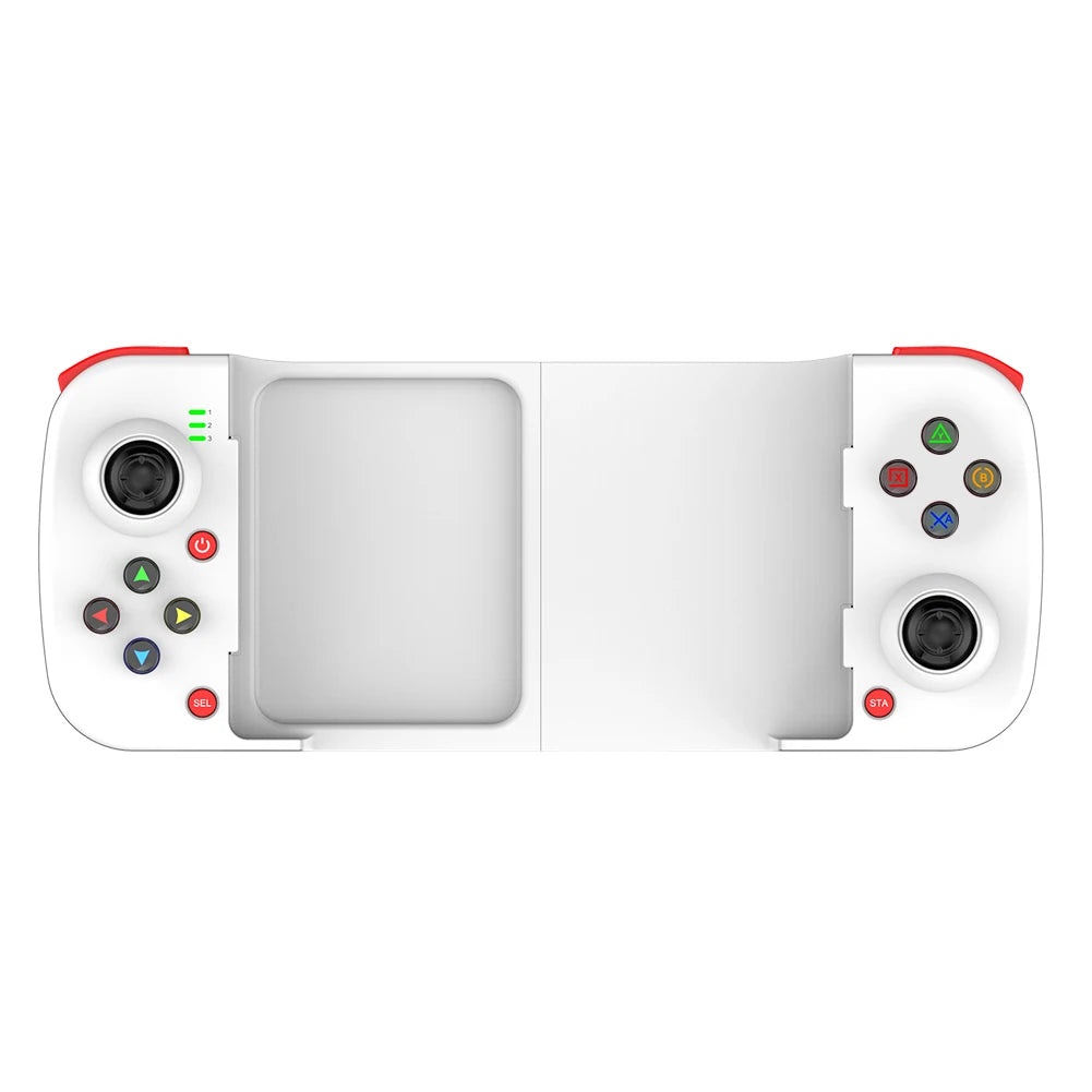 D8/3 TypeC Telescopic Mobile Phone Gamepad &ndash; Bluetooth 5.0 Wireless Compatibility D3 White / CHINA