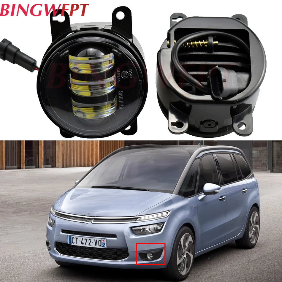 Lámpara de luz antiniebla LED para Citroën C3, C5, C6, DS5, C4 Picasso