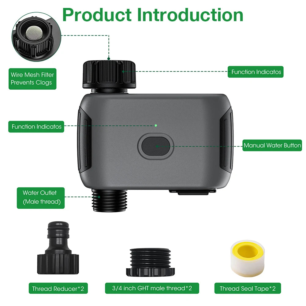 WiFi Garden Watering System &ndash; App Controlled 1-Zone Timer