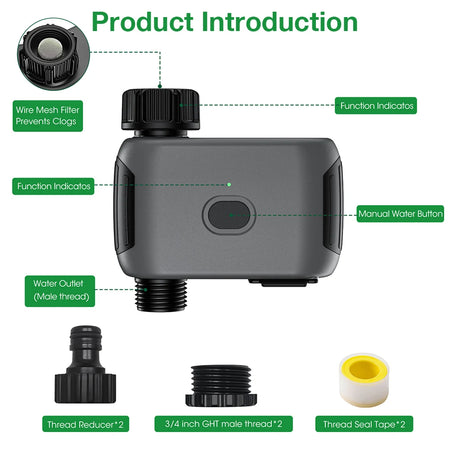 WiFi Garden Watering System &ndash; App Controlled 1-Zone Timer